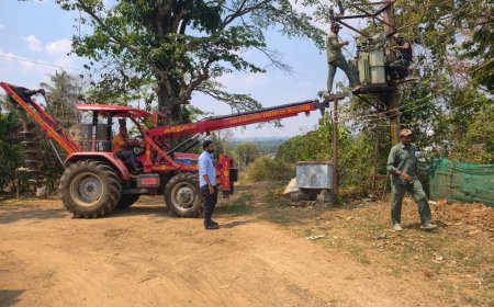ವೋಲ್ಟೇಜ್ ಸಮಸ್ಯೆ: ನವಗ್ರಾಮದಲ್ಲಿ ಟಿ.ಸಿ ಅಳವಡಿಕೆ