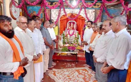 ಸೋಮವಾರಪೇಟೆ; ಆಂಜನೇಯ ದೇವಾಲಯದಲ್ಲಿ ರಾಮನವಮಿ ಅಂಗವಾಗಿ ವಿಶೇಷ ಪೂಜೆ