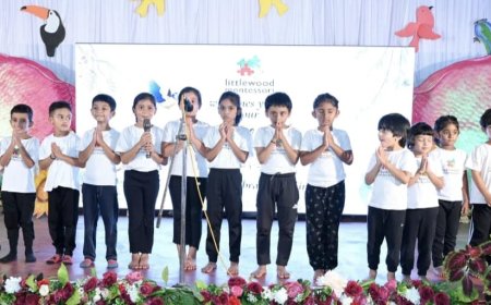 ಲಿಟಲ್‌ವುಡ್ ಮಾಂಟೆಸ್ಸರಿ ಶಾಲೆಯಲ್ಲಿ ವಾರ್ಷಿಕೋತ್ಸವ ಸಂಭ್ರಮ;ಗಮನಸೆಳೆದ ಮಕ್ಕಳ ಸಾಂಸ್ಕೃತಿಕ ಕಾರ್ಯಕ್ರಮ
