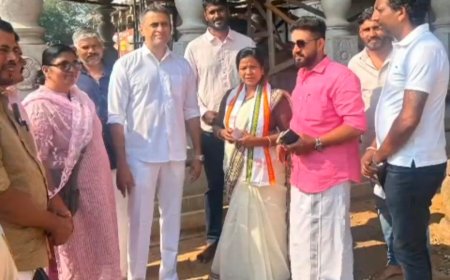 ಮಾನಂದವಾಡಿ ವಿಧಾನಸಭಾ ಕ್ಷೇತ್ರದ UDF ಅಭ್ಯರ್ಥಿಯ ಪರವಾಗಿ ಶಾಸಕ‌ ಎಎಸ್ ಪೊನ್ನಣ್ಣ ‌ಬಿರುಸಿನ‌ ಪ್ರಚಾರ