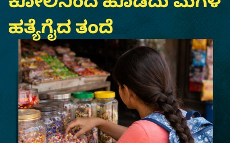 ಅಂಗಡಿಯಲ್ಲಿ ಕ್ಯಾಂಡಿ ಕದ್ದಿದ್ದಕ್ಕೆ ಕೋಲಿನಿಂದ ಹೊಡೆದು ಮಗಳ ಹತ್ಯೆಗೈದ ತಂದೆ