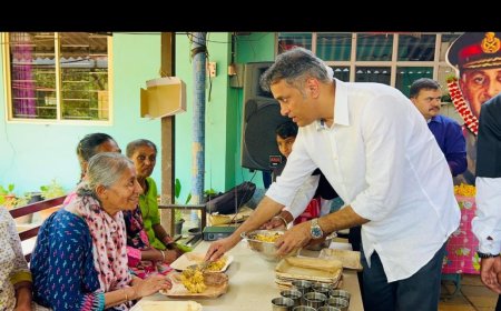 ತನಲ್ ಕೂರ್ಗ್ ಆಶ್ರಮದಲ್ಲಿ  ಎಫ್‍ಎಂಸಿ ಮತ್ತು ಜಿಟಿ ಫೌಂಡೇಶನ್ ವತಿಯಿಂದ ಜನರಲ್ ತಿಮ್ಮಯ್ಯ ಅವರ ಹುಟ್ಟು ಹಬ್ಬ ಆಚರಣೆ