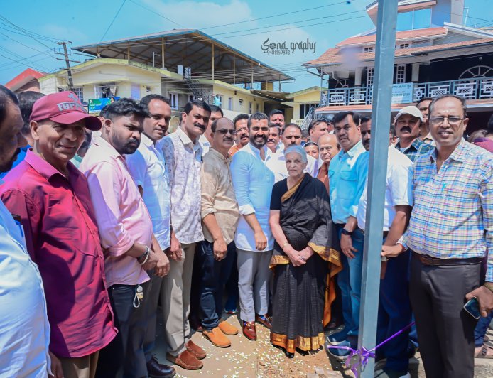 ಶಕ್ತಿ ಗೋಪಾಲಕೃಷ್ಣ ಹೆಸರಿನ ರಸ್ತೆ ನಾಮಫಲಕ ಉದ್ಘಾಟನೆ