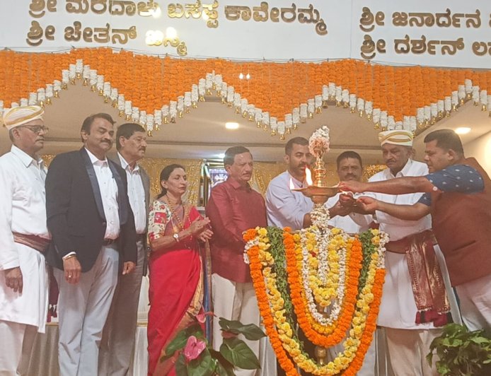 ಚೇರಳ ಗೌಡ ಸಮಾಜದ ಸಮುದಾಯ ಭವನ ಉದ್ಘಾಟನೆ
