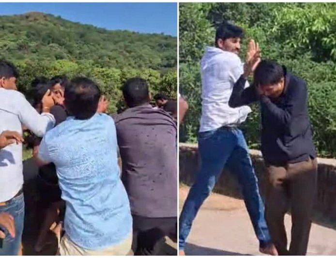 ಸಕಲೇಶಪುರ; ಬೆಟ್ಟದ ಭೈರವೇಶ್ವರ ದೇವಸ್ಥಾನದ ಆವರಣದಲ್ಲಿ ಪ್ರೀ ವೆಡ್ಡಿಂಗ್ ಶೂಟಿಂಗ್ ನಡೆಸುತ್ತಿದ್ದ ಫೋಟೋಗ್ರಾಫರ್ಸ್ ಮೇಲೆ ಯುವಕರಿಂದ ಹಲ್ಲೆ