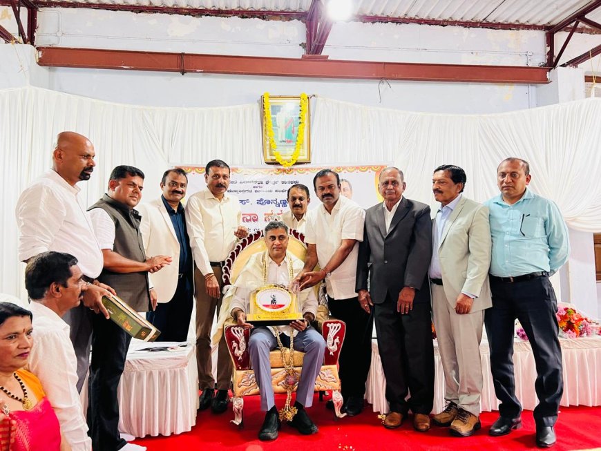 ಸಮಾಜದ ಎಲ್ಲಾ ಕಾರ್ಯ ಚಟುವಟಿಕೆಗಳು ನಾಡಿನ ಏಳಿಗೆಗೆ ಹಾಗೂ ಸಮಾಜದ ಸಂಸ್ಕೃತಿ ಹಾಗೂ ಸಾಹಿತ್ಯದ ಅಭಿವೃದ್ಧಿಗೆ ಪೂರಕವಾಗಿರಲಿ:ಶಾಸಕ ಎಎಸ್ ಪೊನ್ನಣ್ಣ