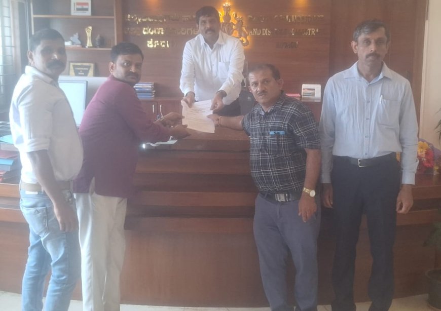 ಪ್ರೌಢಶಾಲಾ ಶಿಕ್ಷಕರಿಗೆ ಗಣತಿ ಕಾರ್ಯದಿಂದ ವಿನಾಯಿತಿ ಕೋರಿ ಕೊಡಗು ಜಿಲ್ಲಾಧಿಕಾರಿಗಳಿಗೆ ಕರ್ನಾಟಕ ರಾಜ್ಯ ಪ್ರೌಢಶಾಲಾ ಸಹಶಿಕ್ಷಕರ ಸಂಘ ಕೊಡಗು ಜಿಲ್ಲಾ ಘಟಕದಿಂದ ಮನವಿ