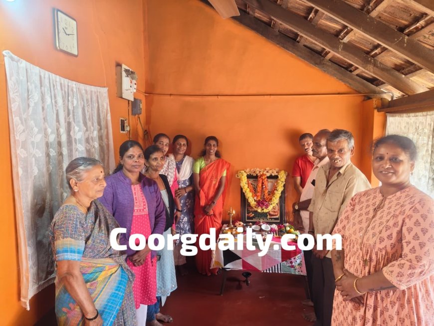 ನಾಪೋಕ್ಲು; ಬಲಿಜ ಸಮುದಾಯದವರಿಂದ  ಶ್ರೀ ಯೋಗಿ ನಾರಾಯಣ ಕೈವಾರ ತಾತಯ್ಯ ನವರ ಜಯಂತಿ ಆಚರಣೆ