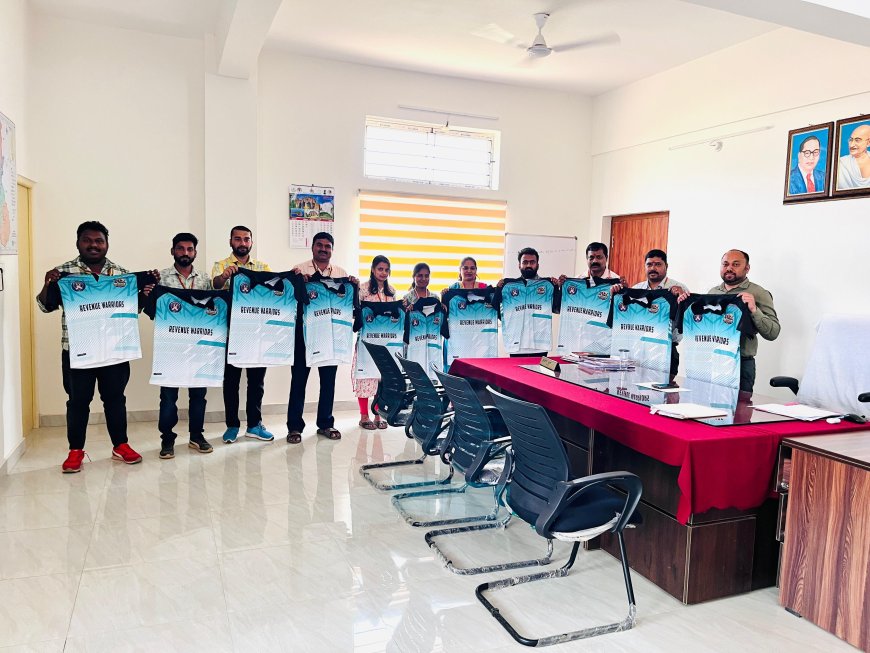 ಟೀಮ್ ರೆವಿನ್ಯೂ ವಾರಿಯರ್ಸ್‌ ಮಡಿಕೇರಿ ತಂಡದ ಜೆರ್ಸಿ ಬಿಡುಗಡೆ