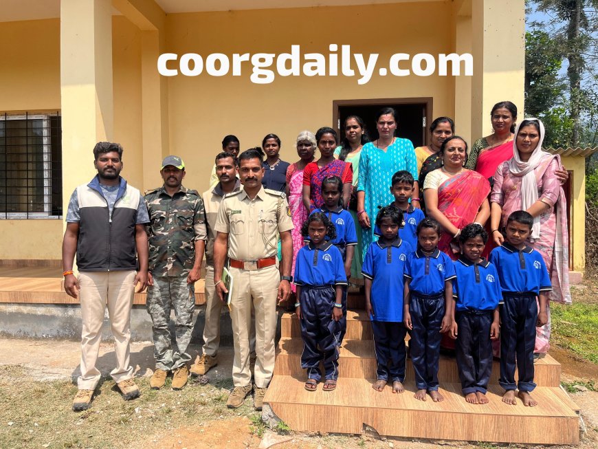 ಕಕ್ಕಬ್ಬೆ ನಾಲಡಿ ಸರ್ಕಾರಿ ಶಾಲೆಯಲ್ಲಿ  ಅರಣ್ಯ ಇಲಾಖೆಯಿಂದ ಅರಣ್ಯ ರಕ್ಷಣೆ ಮತ್ತು ಕಾಡ್ಗಿಚ್ಚಿನ ಕುರಿತು ಜಾಗೃತಿ ಕಾರ್ಯಕ್ರಮ