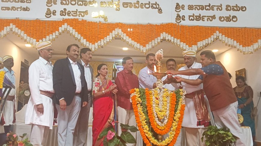 ಚೇರಳ ಗೌಡ ಸಮಾಜದ ಸಮುದಾಯ ಭವನ ಉದ್ಘಾಟನೆ