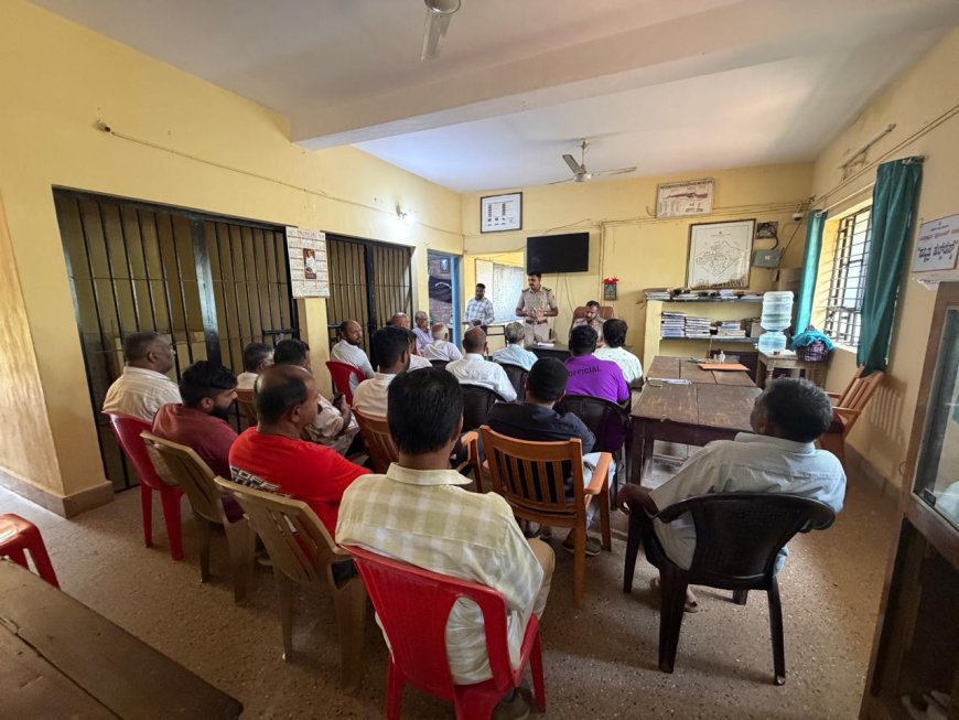 ಸಿದ್ದಾಪುರ; ಯುಗಾದಿ ಹಾಗೂ ರಂಜಾನ್ ಹಬ್ಬದ ಪ್ರಯುಕ್ತ ಶಾಂತಿ ಸಭೆ