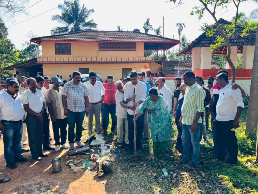 ಬಲ್ಯಮುಂಡೂರು ವ್ಯಾಪ್ತಿಯಲ್ಲಿ ನೂತನ ರಸ್ತೆ ಕಾಮಗಾರಿಗೆ ಶಾಸಕ ಎಎಸ್ ಪೊನ್ನಣ್ಣ ಚಾಲನೆ