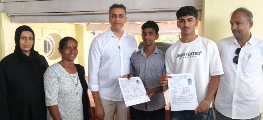 SSLC ಹಾಲ್ ಟಿಕೆಟ್ ವಂಚಿತ ವಿದ್ಯಾರ್ಥಿಯರಿಗೆ ಪರೀಕ್ಷೆ ಬರೆಯಲು ಅನುವು ಮಾಡಿಕೊಟ್ಟ ಶಾಸಕ ಪೊನ್ನಣ್ಣ