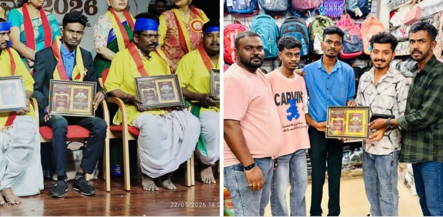 ಸಮೀರ್ ಅವರಿಗೆ ರತ್ನ ಶ್ರೀ ರಾಜ್ಯಮಟ್ಟದ ಪ್ರಶಸ್ತಿ