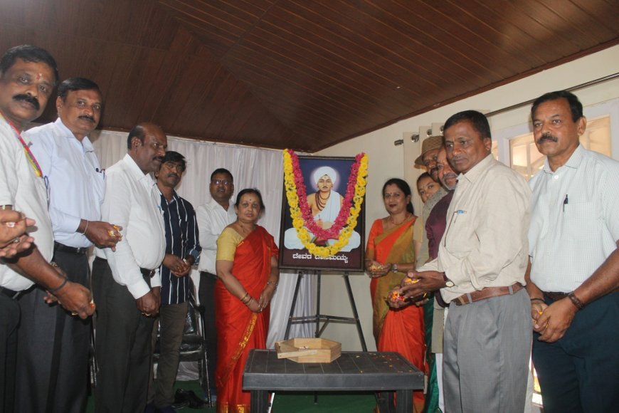 ದೇವರ ದಾಸಿಮಯ್ಯ ಜಯಂತಿ  ಕೈಮಗ್ಗ ಉತ್ಪನ್ನಗಳಿಗೆ ಮಾರುಕಟ್ಟೆ ಕಲ್ಪಿಸಿ: ಟಿ.ಕೆ.ಪಾಂಡುರಂಗ