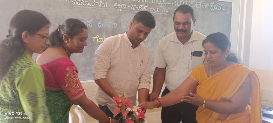 ಶಾಲೆಯ ಸರ್ವಾಂಗೀಣ ಅಭಿವೃದ್ಧಿಗೆ ಎಸ್.ಡಿ.ಎಂ.ಸಿ‌ ಸಮಿತಿಯ ಕರ್ತವ್ಯ ಪ್ರಮುಖವಾಗಿದೆ;ಎಸ್.ಡಿಎಂ.ಸಿ ಅಧ್ಯಕ್ಷ ಜಗದೀಶ್ ಜೋಡುಬೀಟಿ