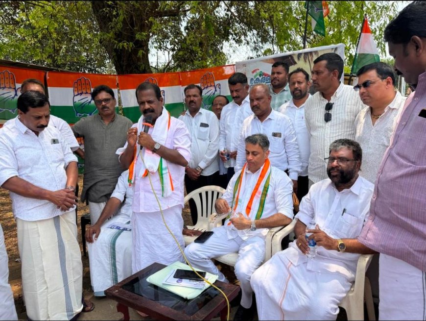 ವಯನಾಡು:ಸುಲ್ತಾನ್ ಬತ್ತೇರಿ ಯುಡಿಎಫ್ ಅಭ್ಯರ್ಥಿ‌ ಪರ ಶಾಸಕ‌ ಎಎಸ್ ಪೊನ್ನಣ್ಣ ಪ್ರಚಾರ