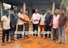 ಮರಂದೋಡ ಗೌಡ ಸಮಾಜ ಕಟ್ಟಡ ನಿರ್ಮಾಣಕ್ಕೆ  ಧನಸಹಾಯ ನೀಡಿದ ಸಮಾಜ ಸೇವಕ‌ ಎಡಿಕೇರಿ ಪ್ರಸನ್ನ
