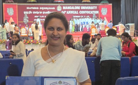 ರೀಮಾ ಕೆ.ಬಿ. ಅವರಿಗೆ ಪಿಎಚ್.ಡಿ‌ ಪದವಿ