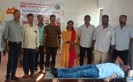 ಮರಗೋಡುವಿನಲ್ಲಿ ಆಟೋ ಚಾಲಕರ ಸಂಘದಿಂದ ರಕ್ತದಾನ ಶಿಬಿರ
