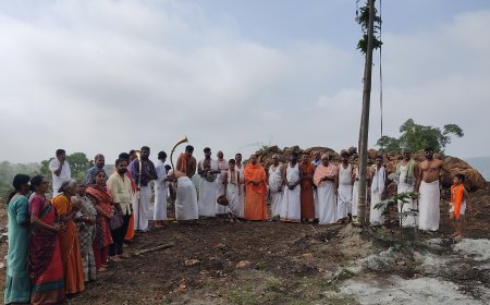 ಸೋಮವಾರಪೇಟೆ:ತಪೋಕ್ಷೇತ್ರ ಮನೆಹಳ್ಳಿ ಮಠದ ಜಾತ್ರೋತ್ಸವಕ್ಕೆ ವಿದ್ಯುಕ್ತ ಚಾಲನೆ