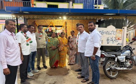 ದಾವಣಗೆರೆ ವಿಧಾನಸಭಾ ಉಪ ಚುನಾವಣೆ:ಕಾಂಗ್ರೆಸ್ ಅಭ್ಯರ್ಥಿ‌‌ ಪರ ಧರ್ಮಜ ಉತ್ತಪ್ಪ ನೇತೃತ್ವದಲ್ಲಿ ಬಿರುಸಿನ‌ ಪ್ರಚಾರ