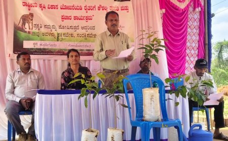 ಹುದಗೂರಿನಲ್ಲಿ ಅರಣ್ಯ ಇಲಾಖೆಯ ವತಿಯಿಂದ ರಾಷ್ಟ್ರೀಯ ಕೃಷಿ ವಿಕಾಸ ಯೋಜನೆಯಡಿ ಕೌಶಲ್ಯ ತರಬೇತಿ;ಅರಣ್ಯ ಕೃಷಿಯಿಂದ ಆರ್ಥಿಕಾಭಿವೃದ್ಧಿ: ಟಿ.ಜಿ.ಪ್ರೇಮಕುಮಾರ್