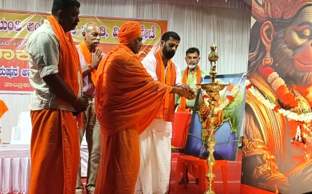 ವಿರಾಜಪೇಟೆ:ಹಿಂದೂಗಳ ಶಕ್ತಿಯನ್ನು ಪುನಶ್ಚೇತನಗೊಳಿಸಬೇಕಿದೆ  ಶ್ರೀ ಶ್ರೀ ಶ್ರೀ ಸ್ವತಂತ್ರ ಬಸವಲಿಂಗ ಶಿವಯೋಗಿ ಸ್ವಾಮೀಜಿ ಅಭಿಪ್ರಾಯ