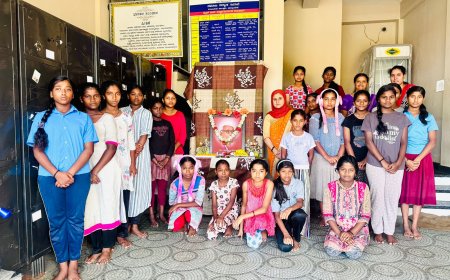 ವಿರಾಜಪೇಟೆ; ಅಂಬೇಡ್ಕರ್ ಮೆಟ್ರಿಕ್ ಪೂರ್ವ ಬಾಲಕಿಯರ ನಿಲಯದಲ್ಲಿ ಡಾ.ಬಾಬು ಜಗಜೀವನ್ ರಾಂ ಅವರ 119 ದಿನಾಚರಣೆ