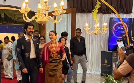 ಕೊಡಗಿನಲ್ಲಿ ರಶ್ಮಿಕಾ – ವಿಜಯ್‌ ದೇವರಕೊಂಡ ಸಿಂಪಲ್ ಡಿನ್ನರ್ ಪಾರ್ಟಿ; ಕೊಡವ ಶೈಲಿಯ ಭರ್ಜರಿ ಆತಿಥ್ಯ!