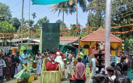 ಕಾನೂರು; ಬ್ರಹ್ಮಗಿರಿಪುರದಲ್ಲಿ ಮುತ್ತಪ್ಪ ದೇವರ ಉತ್ಸವ