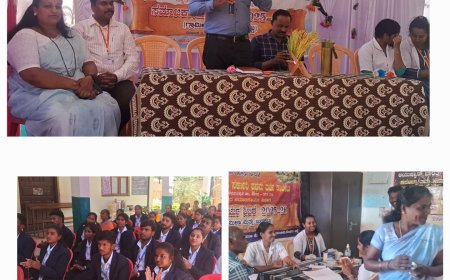 ಸಮಾಜ ಸೇವಾ ಶಿಬಿರ; ಸಾರ್ವಜನಿಕರು ಮತ್ತು ವಿದ್ಯಾರ್ಥಿಗಳ ಆರೋಗ್ಯ ತಪಾಸಣೆ