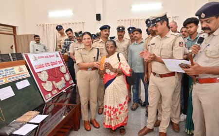 ಮಡಿಕೇರಿ; ಮರಳಿ ಕೈ ಸೇರಿದ ಕಳುವಾಗಿದ್ದ ಚಿನ್ನಾಭರಣ,ನಗದು, ಮೊಬೈಲ್ ಗಳು