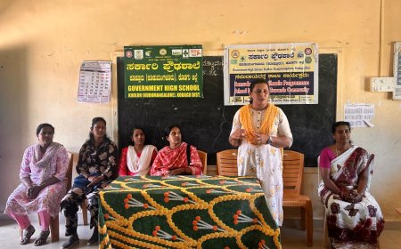 ಕೂಡುಮಂಗಳೂರು ಸರ್ಕಾರಿ ಪ್ರೌಢಶಾಲೆಯಲ್ಲಿ ಸಮುದಾಯದತ್ತ ಶಾಲಾ ಕಾರ್ಯಕ್ರಮ