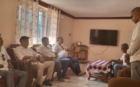 ಕಾಡಾನೆ ದಾಳಿಯಿಂದ ಮೃತಪಟ್ಟ ಬೆಳೆಗಾರನ ಕುಟುಂಬಕ್ಕೆ ಸಾಂತ್ವನ ಹೇಳಿದ ಶಾಸಕ ಪೊನ್ನಣ್ಣ