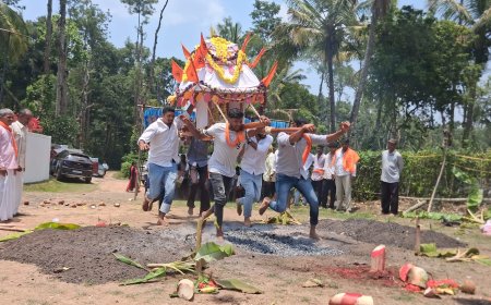 ಹೊಸಪಟ್ಟಣ; ಪೂಜೆ ವೇಳೆ ಹೆಜ್ಜೇನು ದಾಳಿ
