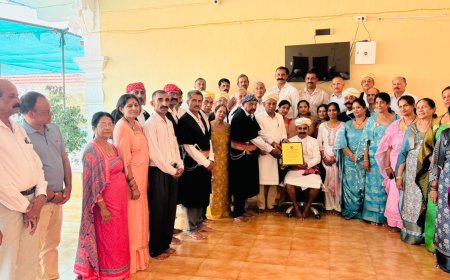 ಅಖಿಲ ಕೊಡವ ಸಮಾಜ ಹಾಗೂ ಭಕ್ತಜನ ಸಂಘದಿಂದ ಮಂಜು ಚಿಣ್ಣಪ್ಪಗೆ ಸನ್ಮಾನ