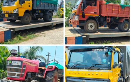 ನಿಯಮ ಉಲ್ಲಂಘನೆ;ಮೂರು ವಾಹನಗಳ ಮೇಲೆ‌ ಪ್ರಕರಣ,ಏಳು ವಾಹನಗಳಿಗೆ ದಂಡ