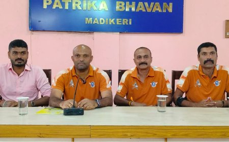 ಮಡಿಕೇರಿ; ಏಪ್ರಿಲ್ 18 ಮತ್ತು 19ರಂದು ಗೌಡ ಜನಾಂಗ ಬಾಂಧವರಿಗಾಗಿ ವಿವಿಧ ವಿಭಾಗಗಳಲ್ಲಿ ಫುಟ್ಬಾಲ್ ಪಂದ್ಯಾವಳಿ