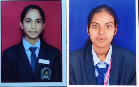 ದ್ವಿತೀಯ ಪಿಯುಸಿ ಪರೀಕ್ಷೆ: ಮೂಕಾಂಬಿಕಾ ಪದವಿ ಪೂರ್ವ ಕಾಲೇಜಿನ ಎಸ್.ಆರ್.ರಮ್ಯಾ ಗೆ 582  ಅಂಕ, ಎಂ.ಹರ್ಷಿಣಿ ಗೆ 564 ಅಂಕ