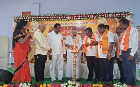 ಕುಶಾಲನಗರ :  ಬಲಿಜ ಸಮಾಜದಿಂದ ಕೈವಾರ ತಾತಯ್ಯ ಜಯಂತಿ; ಕೈವಾರ ತಾತಯ್ಯರ ಸಂದೇಶಗಳನ್ನು ಪ್ರತಿಯೊಬ್ಬರೂ ಮೈಗೂಡಿಸಿಕೊಳ್ಳಲು ಕರೆ