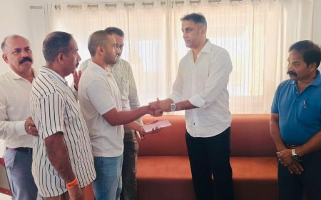 ಆನೆ‌ ದಾಳಿಯಿಂದ ಮೃತಪಟ್ಟ ವ್ಯಕ್ತಿಯ ಕುಟುಂಬಕ್ಕೆ ಚೆಕ್ ಹಸ್ತಾಂತರಿಸಿದ ಶಾಸಕ ಎಎಸ್ ಪೊನ್ನಣ್ಣ