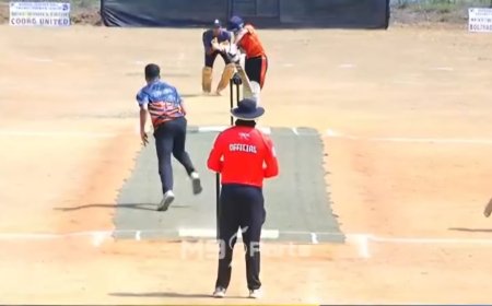 ಕೊಡವ ಲೆದರ್ ಬಾಲ್ ಕ್ರಿಕೆಟ್   ಲೀಗ್;ಟೀಮ್  ಕೊಡವ ಟ್ರೈಬ್, ಕೂರ್ಗ್ ಯುನೈಟೆಡ್ ಗೆ  ಗೆಲುವು