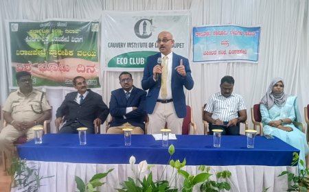 ಭೂಮಿ ಮತ್ತು ಪರಿಸರವನ್ನು ಉಳಿಸುವ ಜವಾಬ್ದಾರಿ ಎಲ್ಲರ ಮೇಲಿದೆ;ನ್ಯಾ. ಎಸ್. ನಟರಾಜ ಅಭಿಪ್ರಾಯ