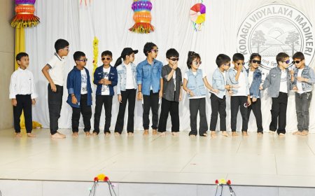 ಕೊಡಗು ವಿದ್ಯಾಲಯದಲ್ಲಿ ಸಮಾಪನಗೊಂಡ ಸಮಾಗಮ ಬೇಸಿಗೆ ಶಿಬಿರ