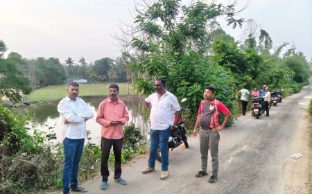 ಕೆರೆಯ ಮಣ್ಣು ಅಕ್ರಮವಾಗಿ ಸಾಗಾಟ;ತಡೆಯೊಡ್ಡಿದ ಗ್ರಾಮಸ್ಥರು