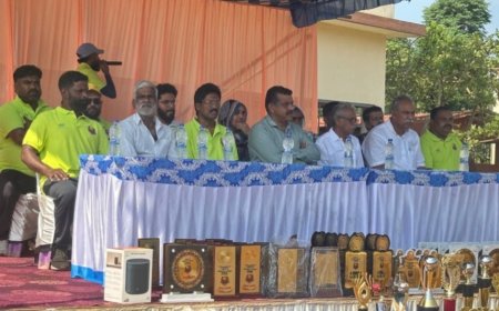 ನೆಲ್ಯಹುದಿಕೇರಿ: ಲಕ್ಕಿ ಇಲವನ್ ಪ್ರೀಮಿಯರ್ ಲೀಗ್-2 ಕ್ರೀಡಾ ಹಬ್ಬಕ್ಕೆ ಚಾಲನೆ