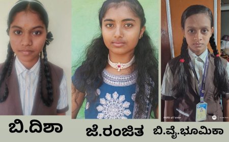 ಕೂಡುಮಂಗಳೂರು ಸರ್ಕಾರಿ ಪ್ರೌಢಶಾಲೆಗೆ ಎಸ್.ಎಸ್.ಎಲ್‌.ಸಿ ಪರೀಕ್ಷೆಯಲ್ಲಿ ಶೇ.100 ಫಲಿತಾಂಶ