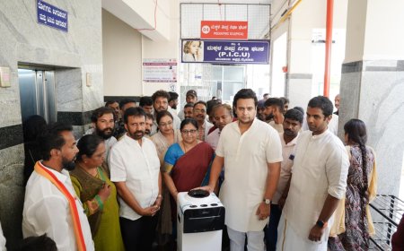 ಚೆಲುವಾಂಬ ಆಸ್ಪತ್ರೆಗೆ ಭೇಟಿ ನೀಡಿ ಪರಿಶೀಲನೆ ನಡೆಸಿದ ಯದುವೀರ್‌ ಒಡೆಯರ್;  ಬಿಸಿನೀರು ಬೇಕು ಎಂಬ ರೋಗಿಗಳ ಬೇಡಿಕೆಯನ್ನು ಹತ್ತೇ ನಿಮಿಷದಲ್ಲಿ ಪೂರೈಸಿದ ಮೈಸೂರು-ಕೊಡಗು ಸಂಸದರು